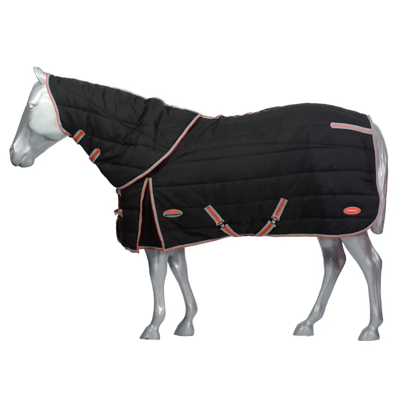 WeatherBeeta ComFiTec Therapy-Tec Channel Quilt 220 Stable Rug - Black-1